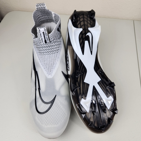 New Nike Alpha Menace Elite 3 Ghost White Football Cleats  CT6648-101 Mens Sz 16 - Picture 11 of 12